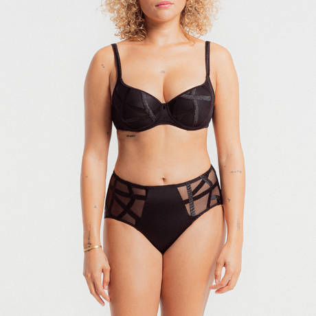 2 pieces set LOUISA BRACQ Série Black