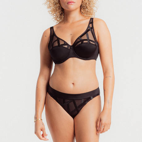 2 pieces set LOUISA BRACQ Série Black