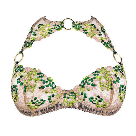 EDGE O' BEYOND Balconette bra Jess Green