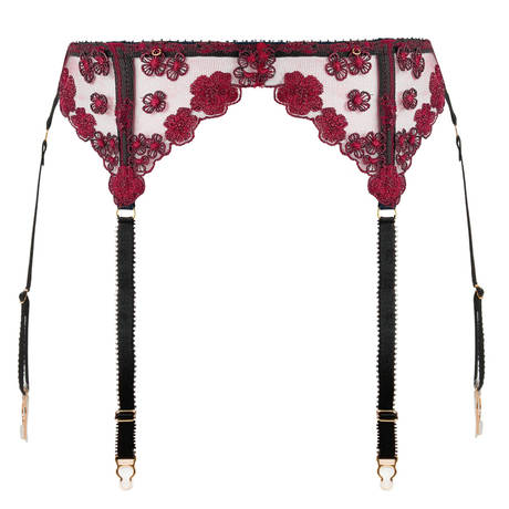 EDGE O' BEYOND Garter belt Sheree Red