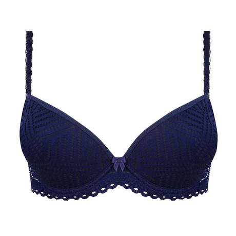 ANTIGEL Padded bra Tressage Graphic Tressage Marine