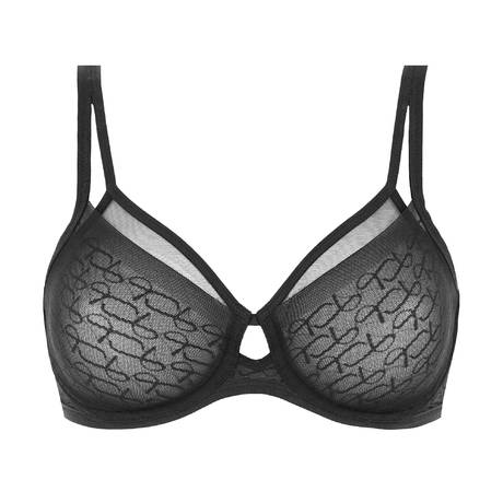 TRIUMPH Soutien-gorge minimiseur en dentelle Signature Sheer Noir