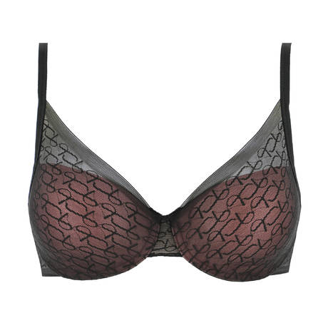 TRIUMPH Lace Padded bra Signature Sheer Black