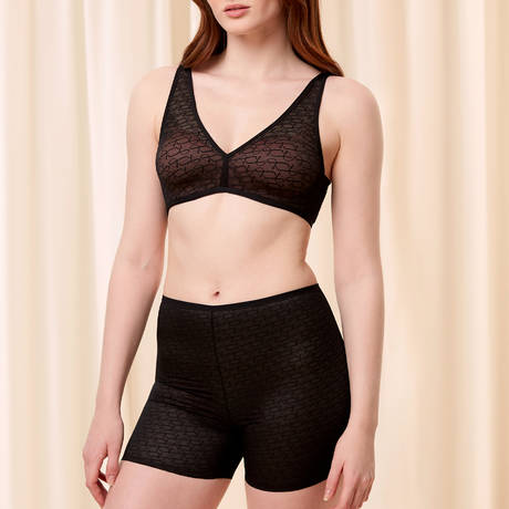 Ensemble 2 pièces TRIUMPH Signature Sheer Noir