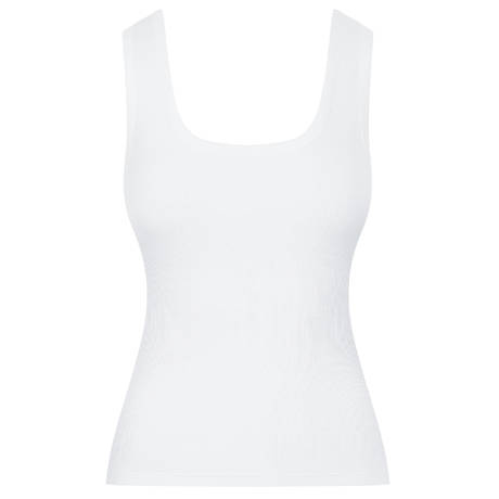 MAISON CLOSE Cotton Tank Le Vestiaire White