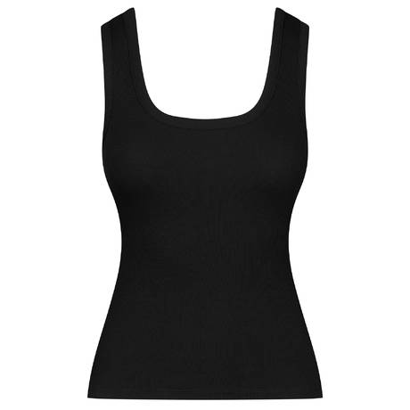 MAISON CLOSE Tanktop aus Baumwolle Le Vestiaire Schwarz