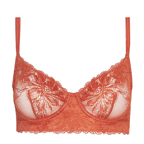 HUIT Lace underwire bra Brandy Brique