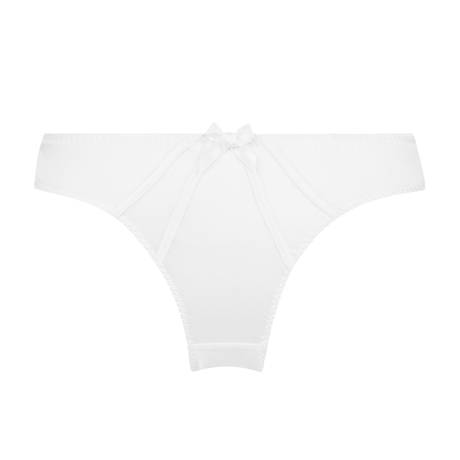 AGENT PROVOCATEUR Silk Brief Mercy Ivory