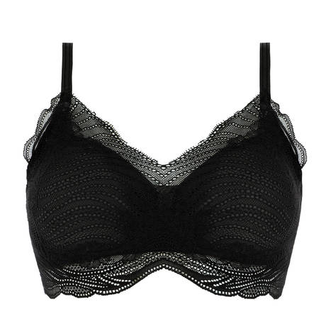 TRIUMPH Lace wireless bra Lift Smart Black
