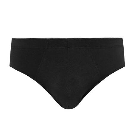 HANRO Cotton men's brief Cotton Superior Black