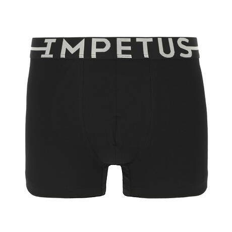 IMPETUS Boxer homme en coton Cotton Stretch Noir