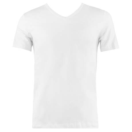 IMPETUS T-shirt col V homme  en coton Cotton Stretch Blanc