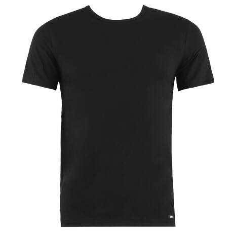 IMPETUS T-shirt homme en coton Cotton Stretch Noir