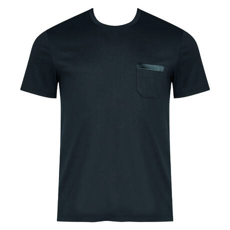 MEY Cotton men's T-shirt Aarhus Indigo