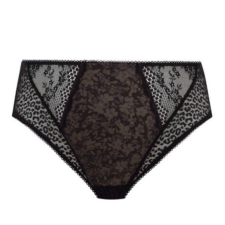 ELOMI High-waisted panty Lucie Black