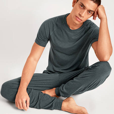 Ensemble 2 pièces CALIDA DeepSleepWear Warming Anthrazit