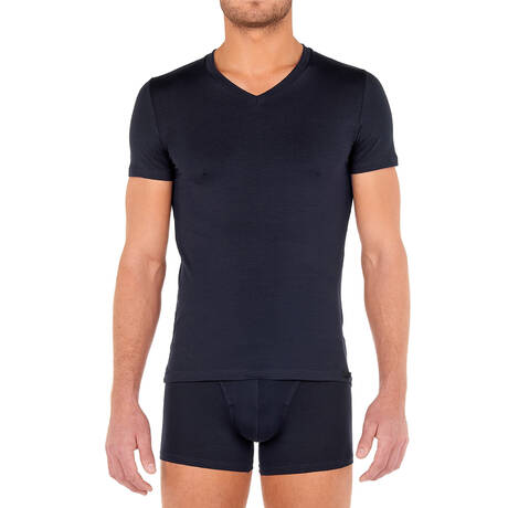 2 pieces set HOM Tencel Soft Navy