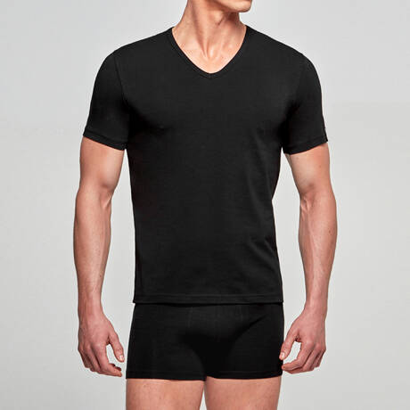 2 pieces set IMPETUS Cotton Stretch Black