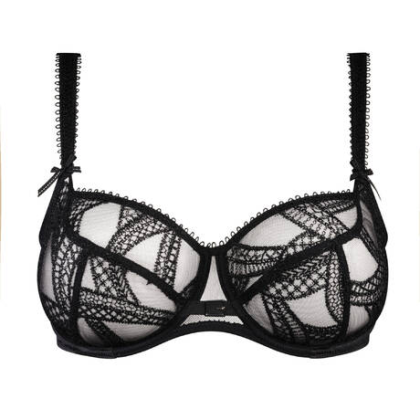 EMPREINTE Soutien-gorge balconnet Gustave Noir