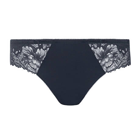 MEY Lace Tanga Luxurious Night Blue