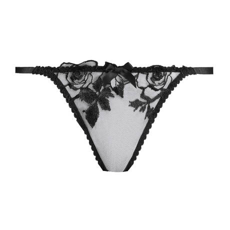 AGENT PROVOCATEUR Thong Callypso Black