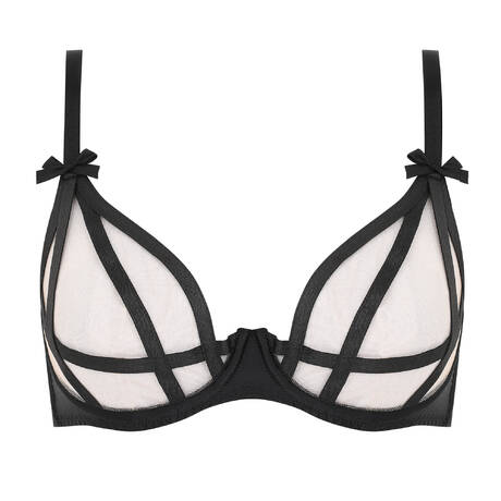 AGENT PROVOCATEUR Triangle bra Briella Black/Sand