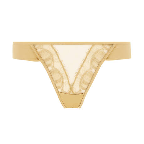 LIVY Lace Thong Batignolles Gold