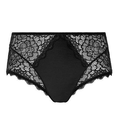 SIMONE PÉRÈLE High-waisted panty Caresse Black