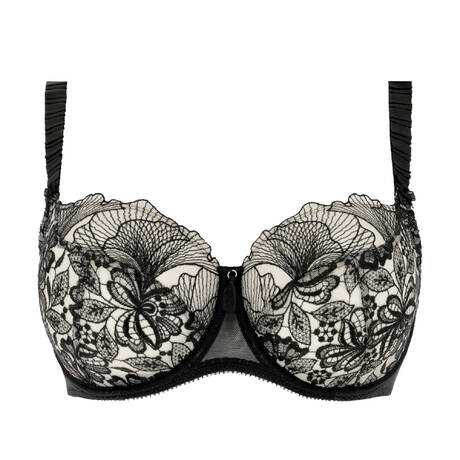 EMPREINTE Soutien-gorge balconnet Agathe Noir