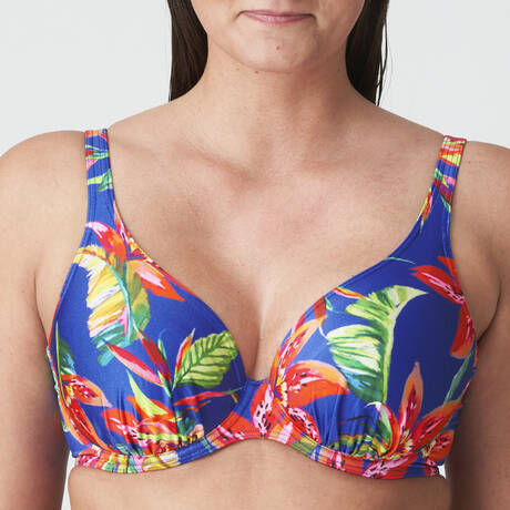 PRIMADONNA Padded triangle bikini top Latakia Tropical Rainforest