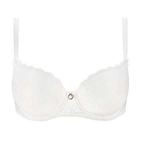 AUBADE Lace Padded demi-cup bra Rosessence Care Opale