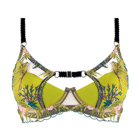 EDGE O' BEYOND Padded bra Keri Lime