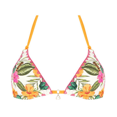 BANANA MOON Triangle bikini top Nuco Tortuga White