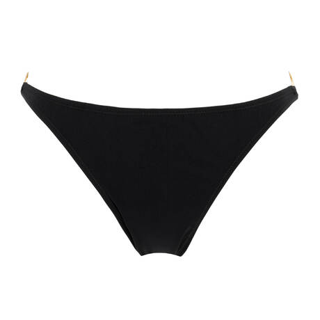 PAIN DE SUCRE Bas de maillot de bain slip échancré Siha Sensitive Uni Life Gold Noir