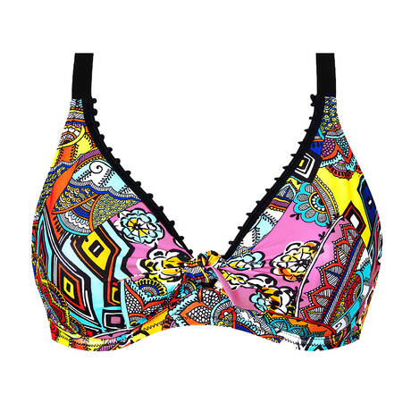 ANTIGEL Plus-size triangle bikini top La Nomade Eclat Nomade