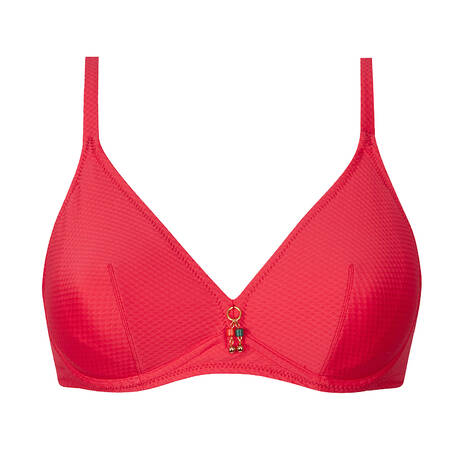 ANTIGEL Triangel-Badeanzugoberteil mit tiefen Cups La Vogueuse Corail Vogue