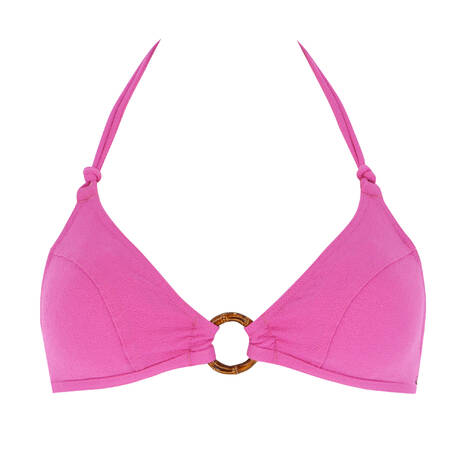 BANANA MOON Haut de maillot de bain triangle Minew Santafe Rose