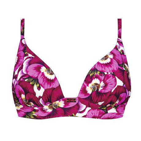 MARYAN MEHLHORN Triangle bikini top Revelation Pansy Pink