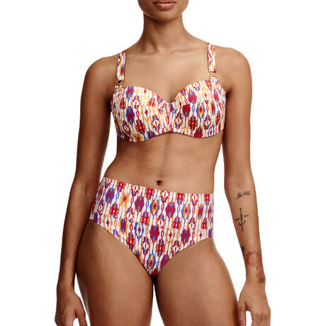 Ensemble 2 pièces CHANTELLE Devotion Red Ikat
