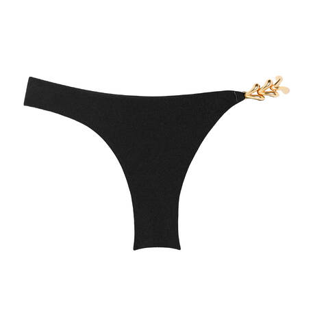 PAIN DE SUCRE Brief bikini bottom Dani Sensitive Uni Life Gold Black