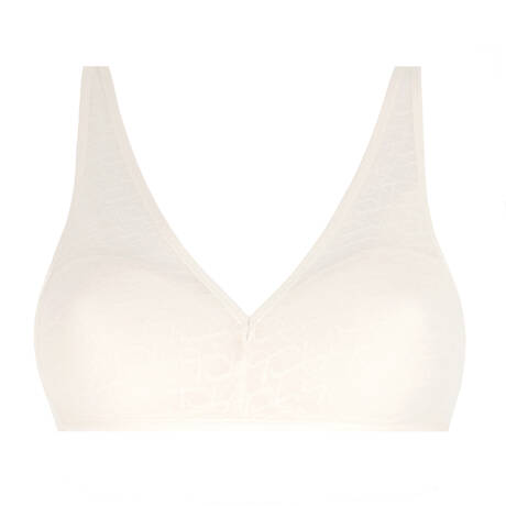 TRIUMPH Lace Wireless padded bra Signature Sheer Ecru White