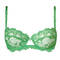 Black Dressing Floral Demi Cup Bra main image 1