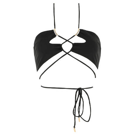 LIVY Bandeau bikini top Holly Grove Black
