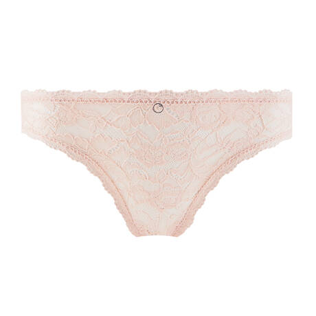 AUBADE Slip italien en dentelle Rosessence Care Nude d'Eté
