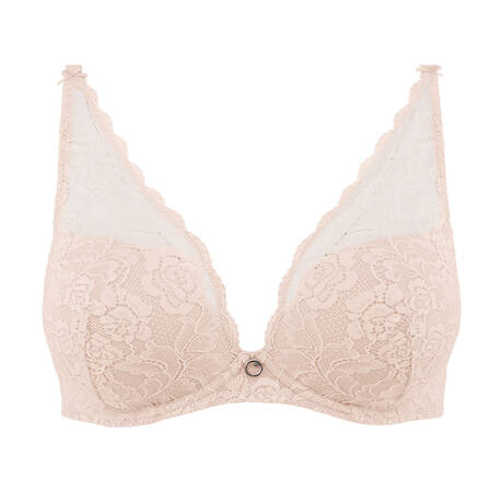 AUBADE Soutien-gorge push-up en dentelle Rosessence Care Nude d'Eté