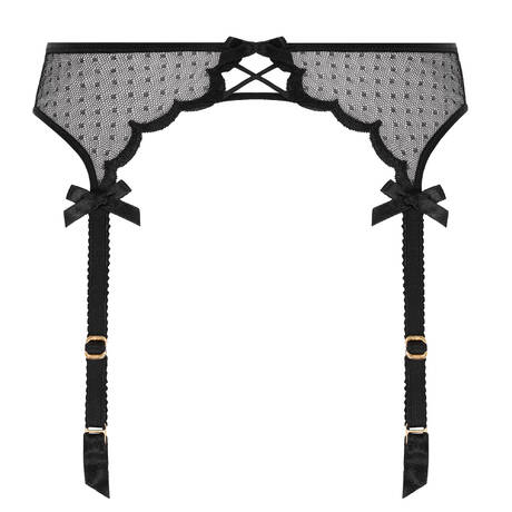 Agent Provocateur 3 pieces lingerie set Katanah Black