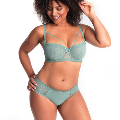2 pieces set CHANTELLE Monogram Treillis Green