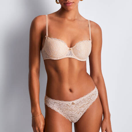 2 pieces set AUBADE Rosessence Care Nude d'Eté