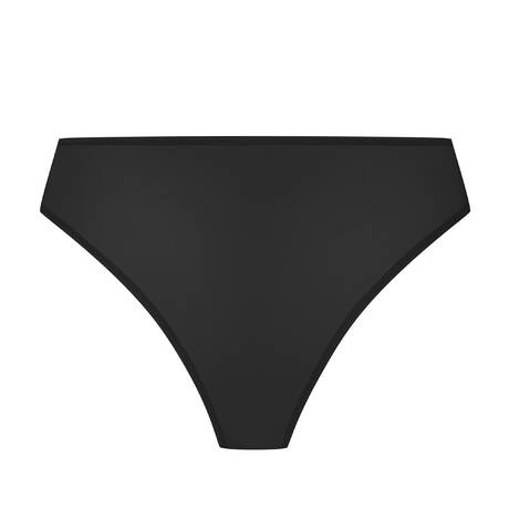 MAISON CLOSE String taille haute Double Sens Noir
