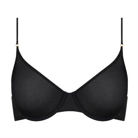 MAISON CLOSE Soutien-gorge corbeille Double Sens Noir